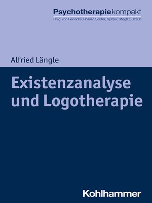 cover image of Existenzanalyse und Logotherapie